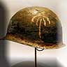 551st Parachute Infantry Battalion Helmet