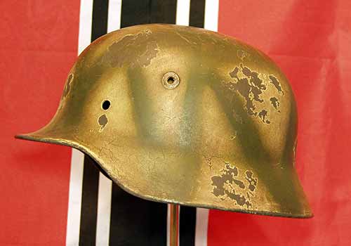 German Waffen SS Normandy Panzer Helmet
