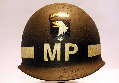 101st Airborne Division MP Helmet