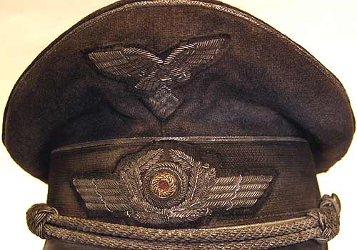 Luftwaffe Officers Peaked Cap