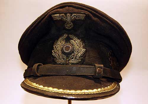Blue U-Boat Commanders Peaked Cap