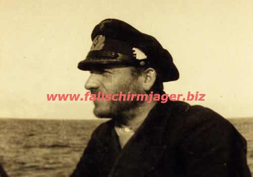 Blue U-Boat Commanders Peaked Cap